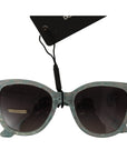 Dolce & Gabbana Sicilian Lace Crystal Acetate Sunglasses