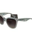 Dolce & Gabbana Sicilian Lace Crystal Acetate Sunglasses