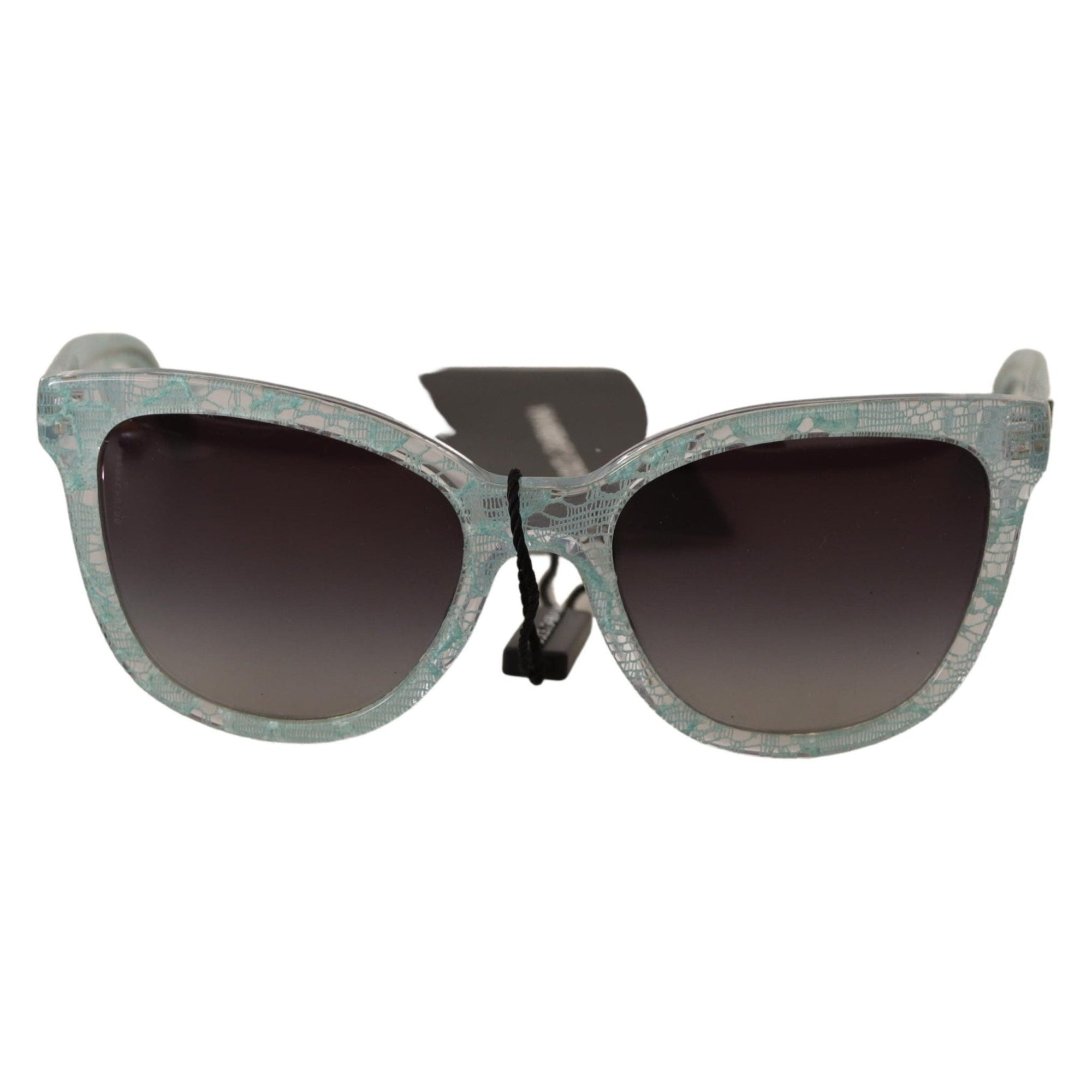 Dolce &amp; Gabbana Sicilian Lace Crystal Acetate Sunglasses