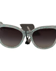 Dolce & Gabbana Sicilian Lace Crystal Acetate Sunglasses