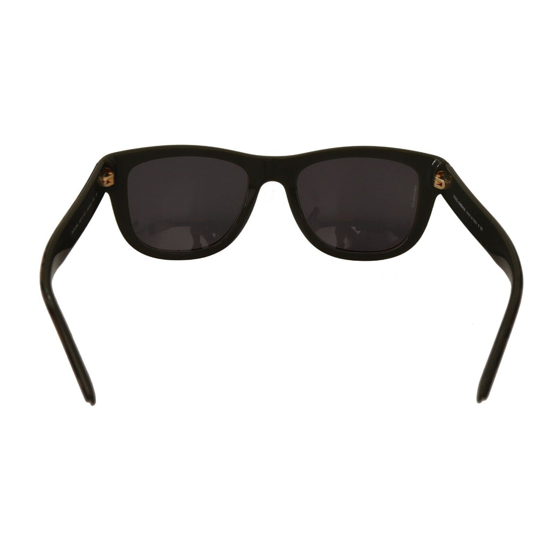 Dolce & Gabbana Brown Mirror Lens Plastic Full Rim Sunglasses - Paris Deluxe