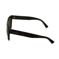Dolce & Gabbana Brown Mirror Lens Plastic Full Rim Sunglasses - Paris Deluxe
