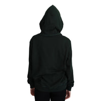 Dolce & Gabbana Dark Green Crown Embroidery Hoodie - Paris Deluxe