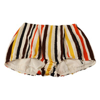 Dolce & Gabbana Multicolor Striped Cotton Hot Pants Shorts - Paris Deluxe