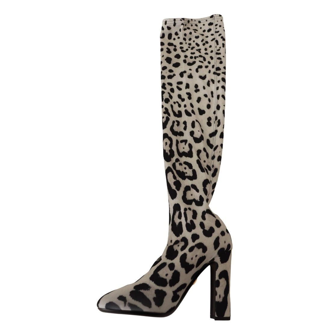 Dolce & Gabbana Chic Leopard High-Heel Over-Knee Boots