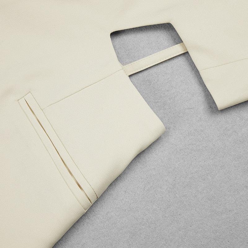 Ensemble Tailleur Chic & Décontracté avec Ouvertures - Paris Deluxe