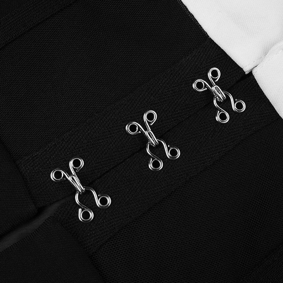 Ensemble Tailleur Noir Fermeture En Crochet Coupe Regular - Paris Deluxe