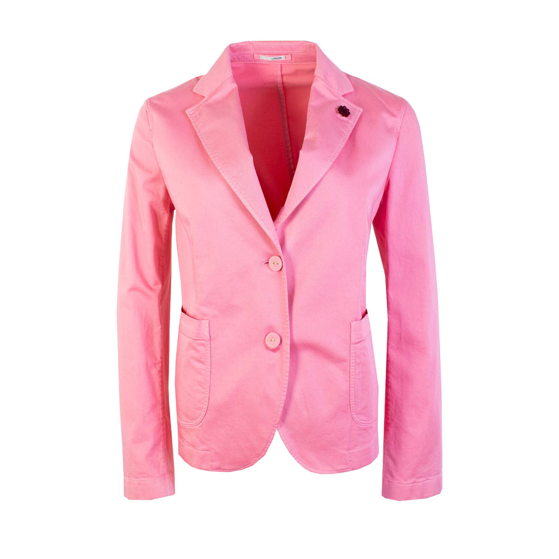 Chic Pink Cotton Jacket by Lardini