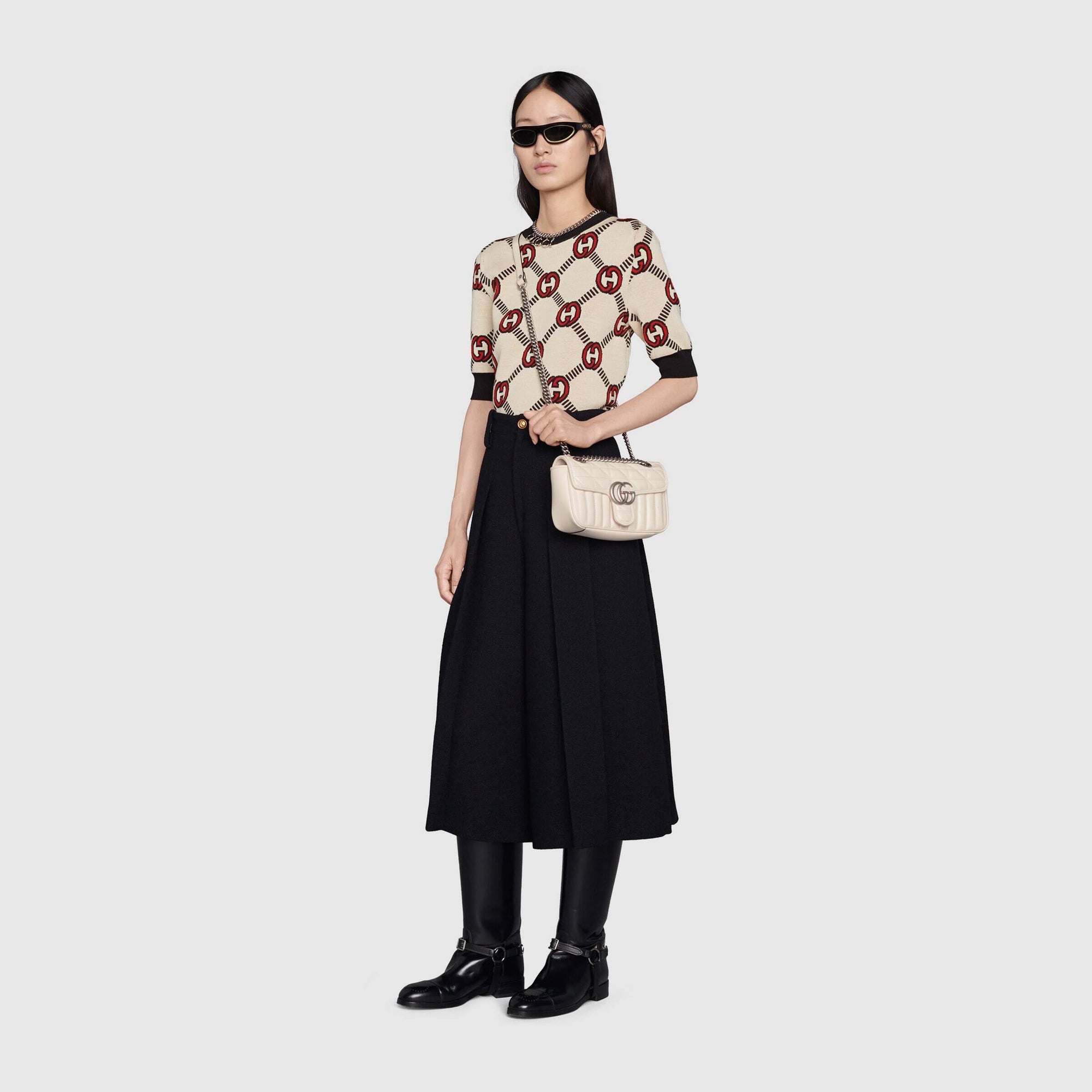 Gucci Mini sac à épaule GG Marmont - Paris Deluxe