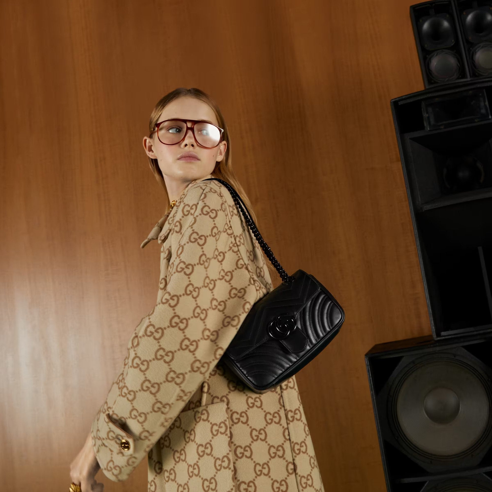 Gucci Mini-sac GG Marmont matelassé - Paris Deluxe