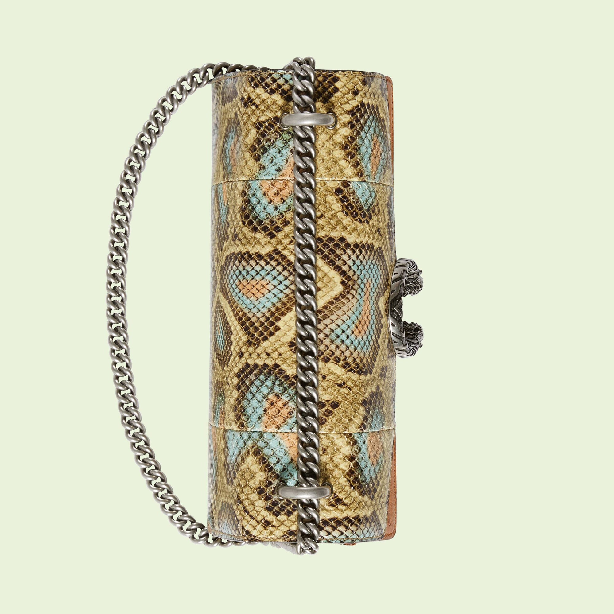 Gucci Sac à épaule Dionysus en python petite taille - Paris Deluxe