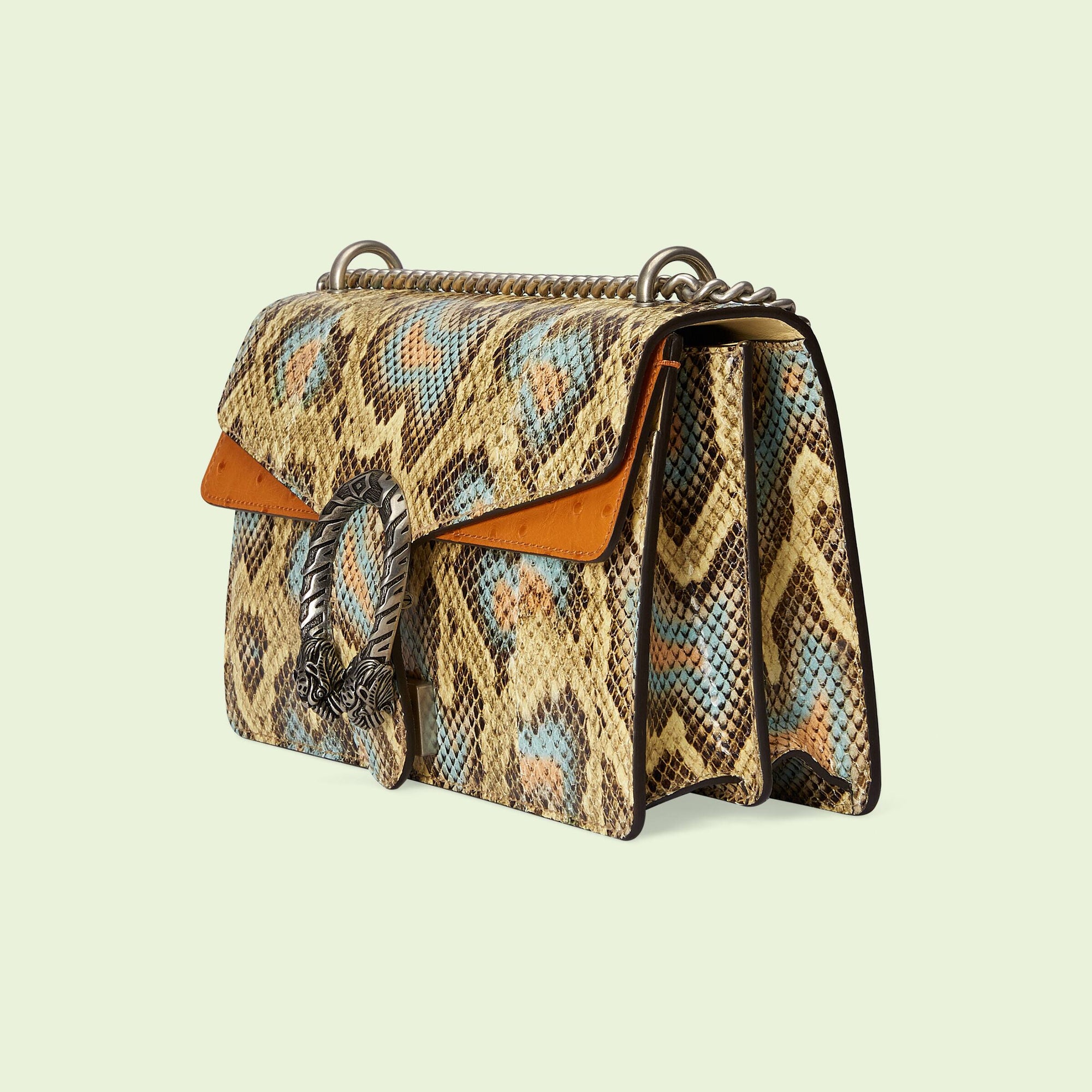 Gucci Sac à épaule Dionysus en python petite taille - Paris Deluxe