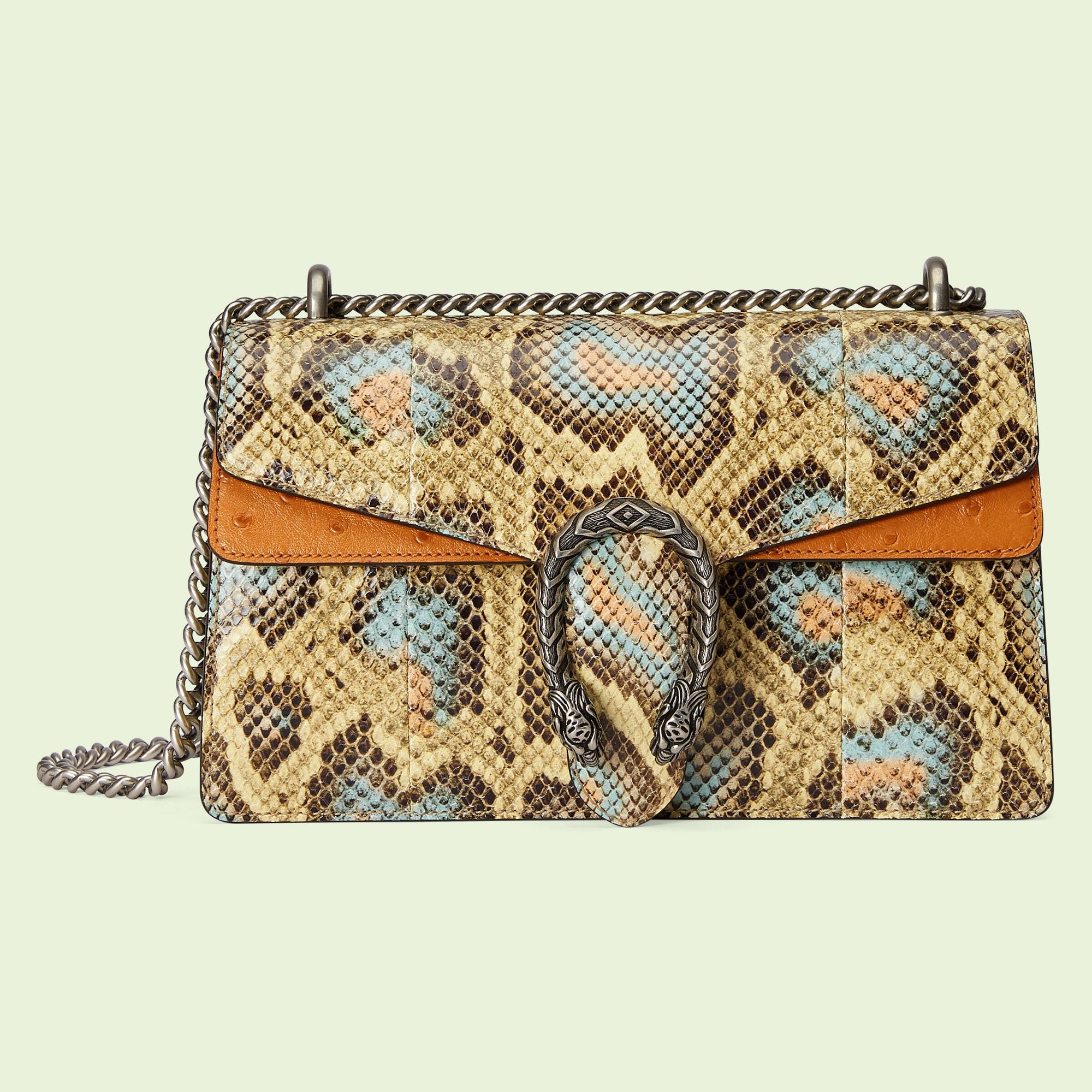 Gucci Sac à épaule Dionysus en python petite taille - Paris Deluxe