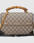 Gucci Sac à épaule GG Padlock en bambou petite taille - Paris Deluxe