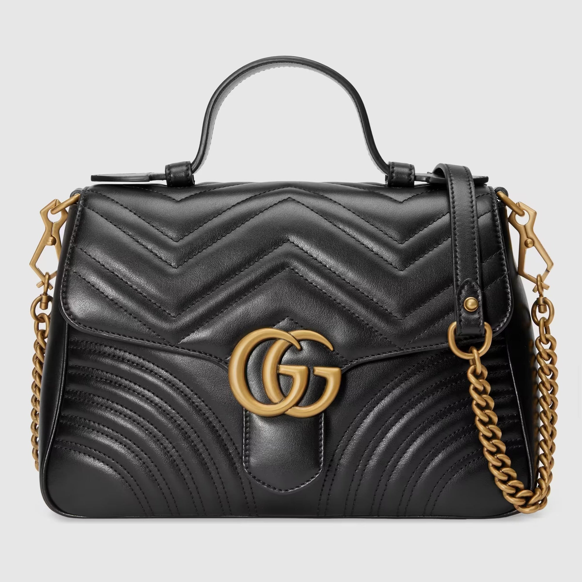 Gucci Sac à main petite taille à motif GG Marmont - Paris Deluxe