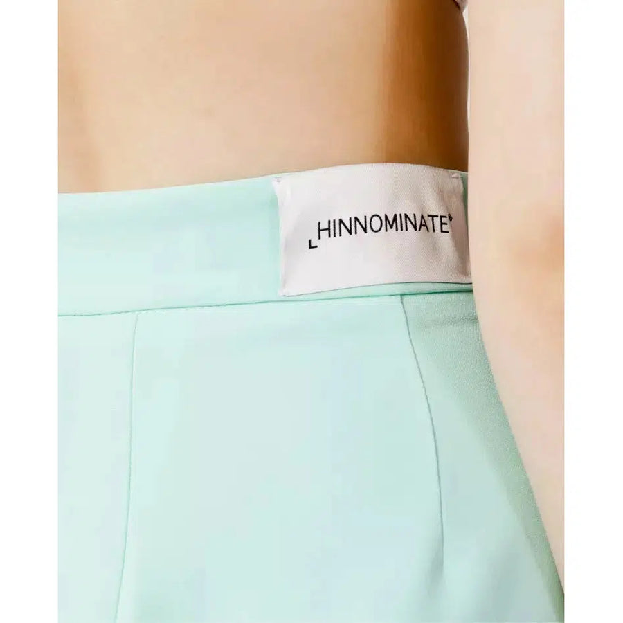 Hinnominate Elegant Bermuda Shorts in Sumptuous Green