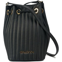 Baldinini Trend Elegant Quilted Mini Bucket Shoulder Bag
