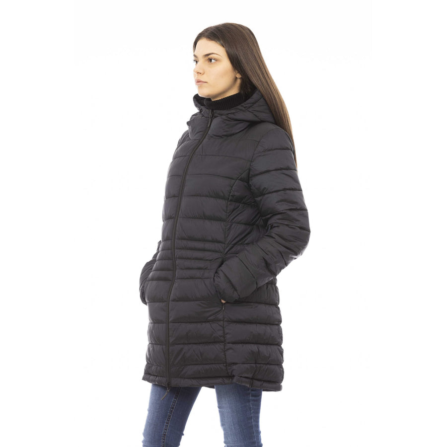 Baldinini Trend Chic Double-Faced Down Jacket with Monogram