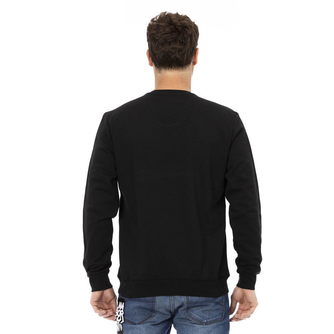 Automobili Lamborghini Sleek Cotton Crewneck Sweatshirt with Logo