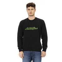 Automobili Lamborghini Sleek Cotton Crewneck Sweatshirt with Logo