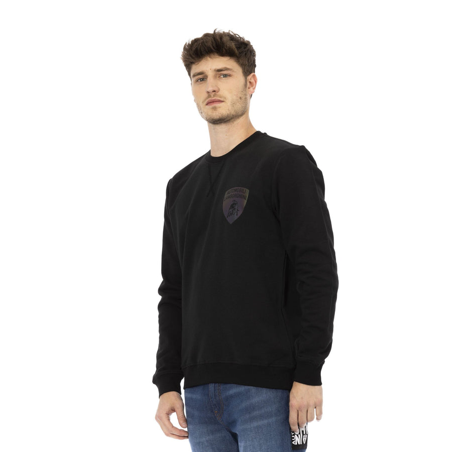 Automobili Lamborghini Elegant Shield Logo Crewneck Sweatshirt