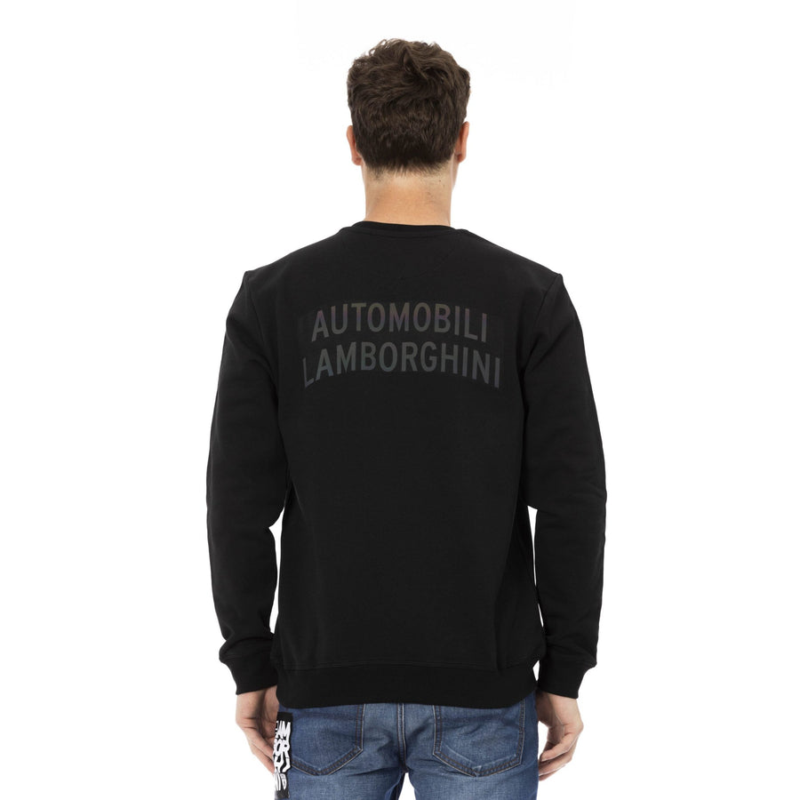 Automobili Lamborghini Elegant Shield Logo Crewneck Sweatshirt