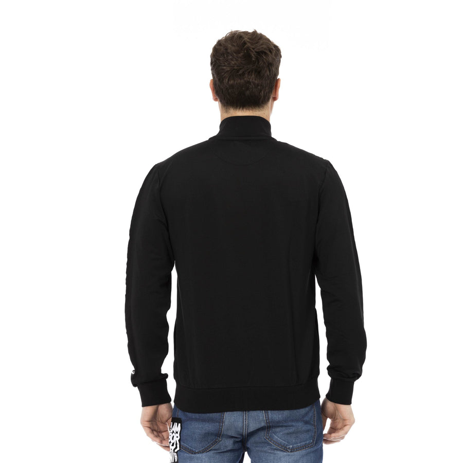 Automobili Lamborghini Sleek Zippered Sweatshirt with Shield Logo