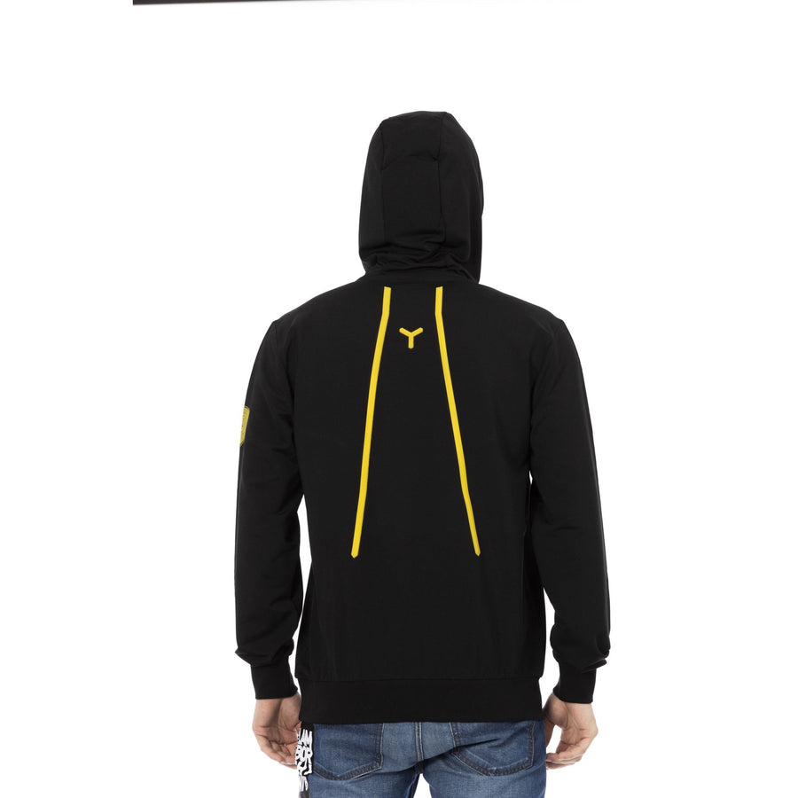 Automobili Lamborghini Sleek Hooded Sweatshirt with Embossed Details