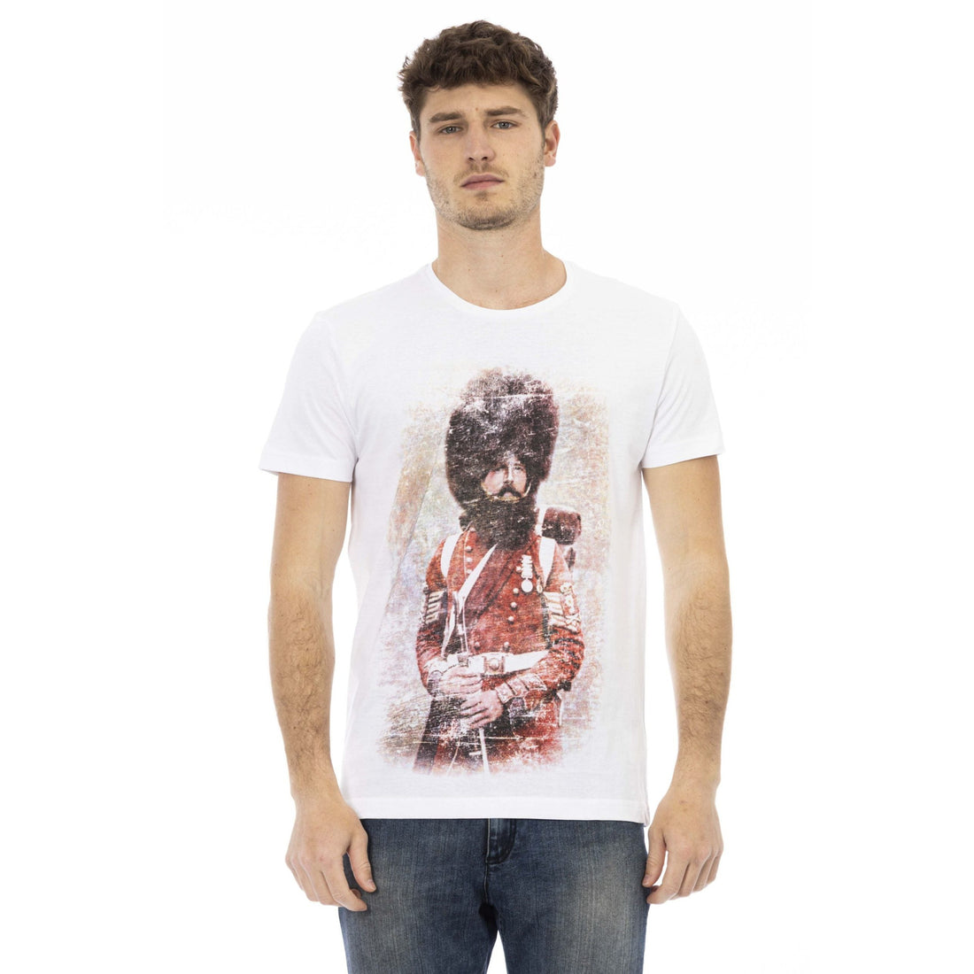 Trussardi Action Elegant Short Sleeve Round Neck T-shirt