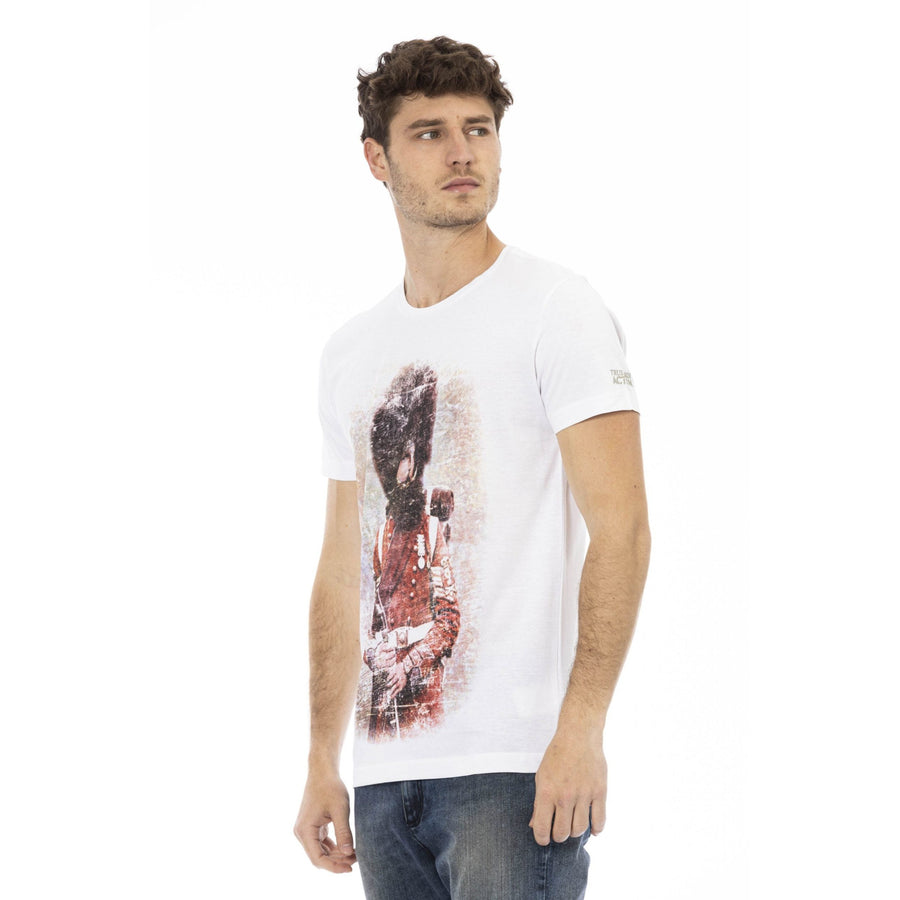 Trussardi Action Elegant Short Sleeve Round Neck T-shirt