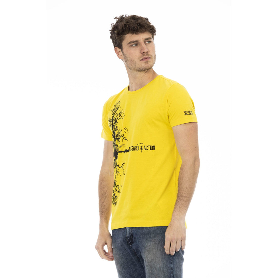 Trussardi Action Sunny Day Casual Chic Cotton Tee