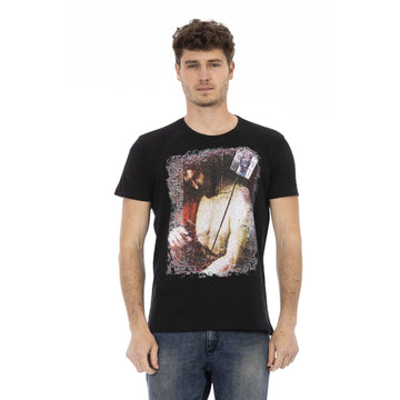 Trussardi Action Elegant Short Sleeve Designer Tee