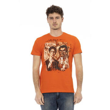 Trussardi Action Sunset Hue Cotton Blend Tee