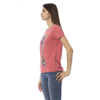 Trussardi Action Chic Fuchsia Short Sleeve Fashion Tee