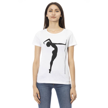 Trussardi Action Elegant Short Sleeve Round Neck Tee