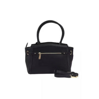 Baldinini Trend Elegant Black Shoulder Bag with Golden Accents