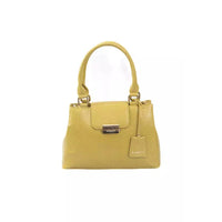 Baldinini Trend Elegant Yellow Double-Compartment Shoulder Bag