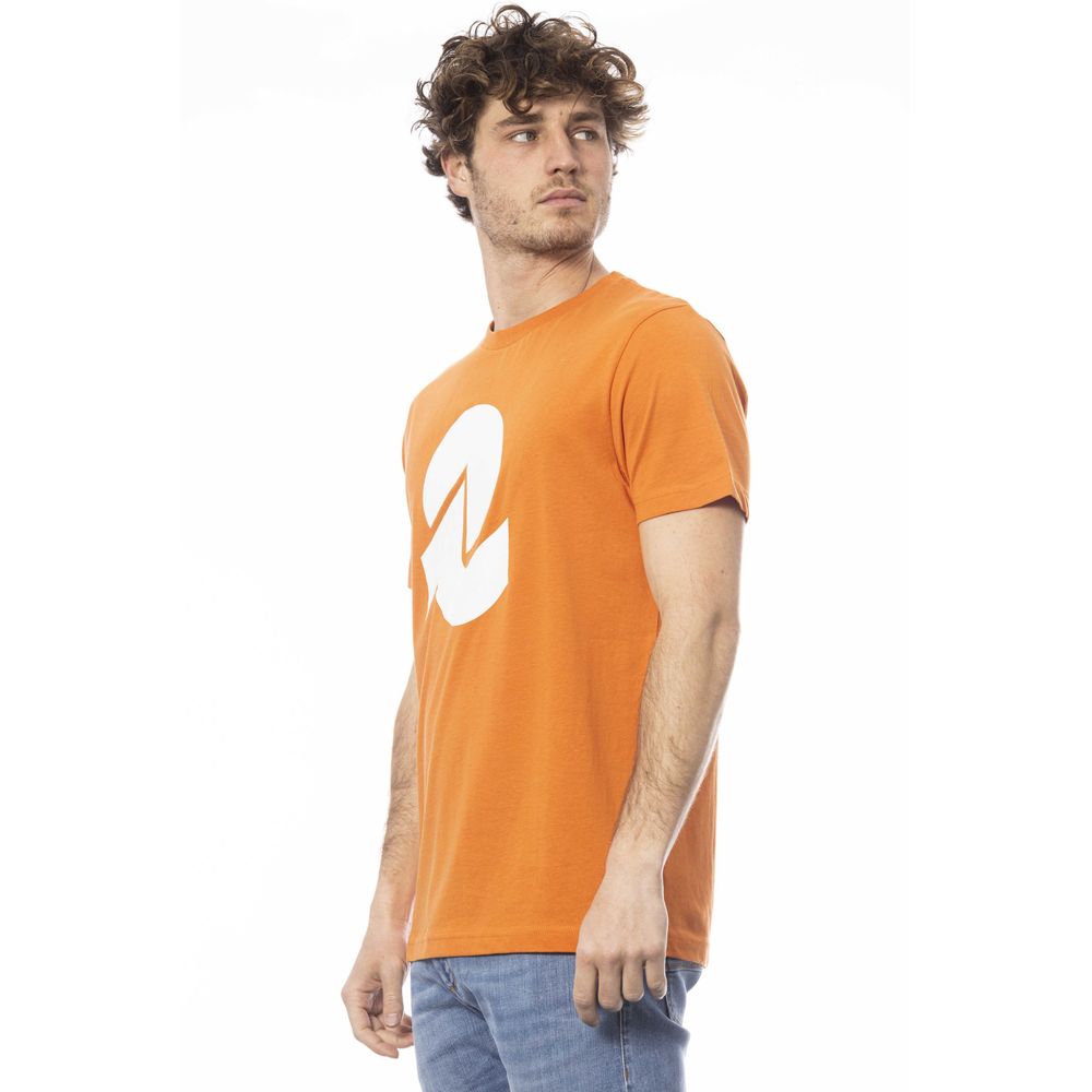 Invicta Orange Logo Crew Neck Tee