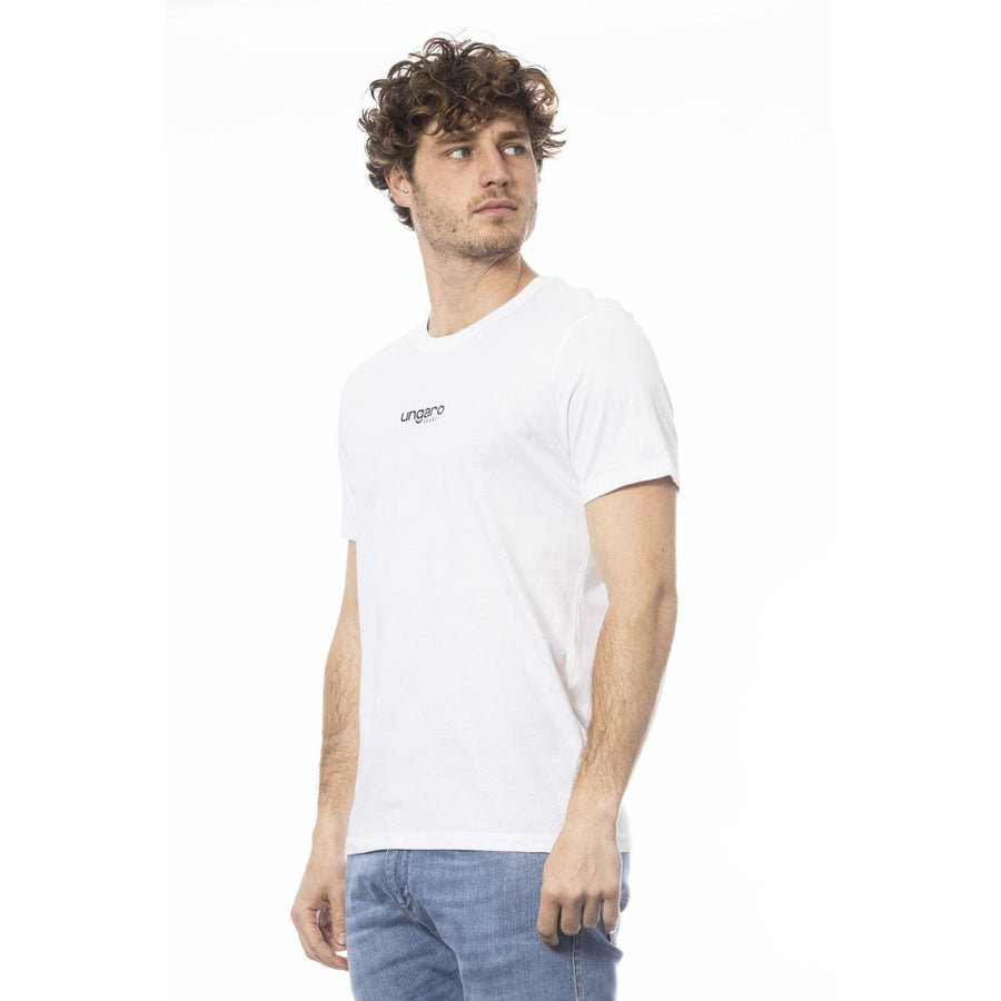 Ungaro Sport Elegant Crew Neck Logo Tee