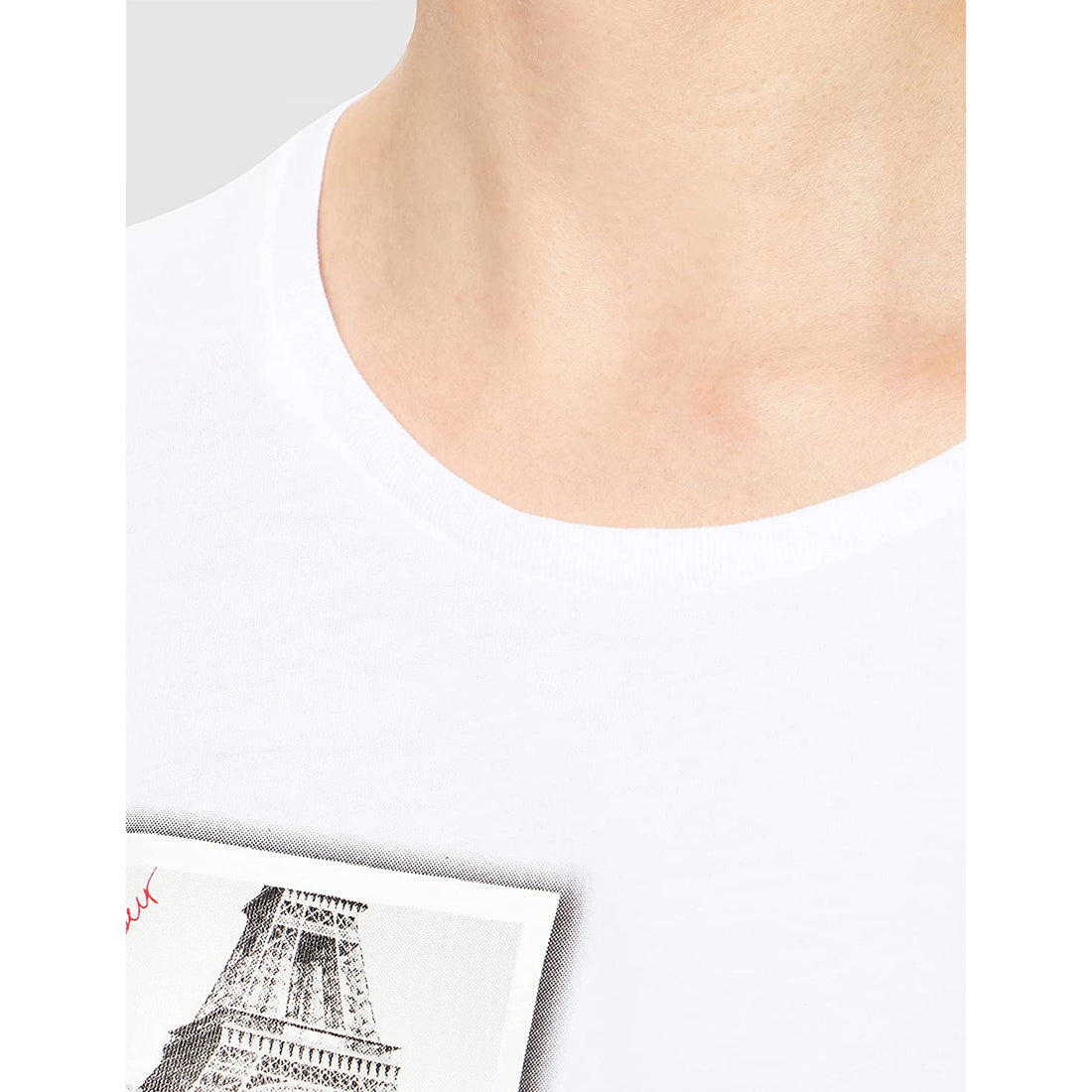 Love Moschino Chic Oversized Photo Print Tee