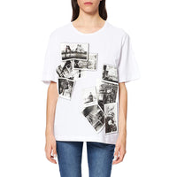 Love Moschino Chic Oversized Photo Print Tee