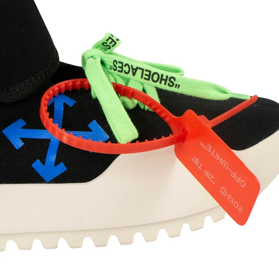 Off-White Striking Moto Wrap Sneakers with Iconic Logo Print