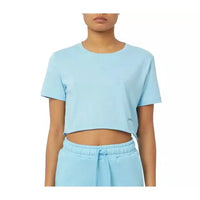 Hinnominate Elegant Light Blue Cotton Tee