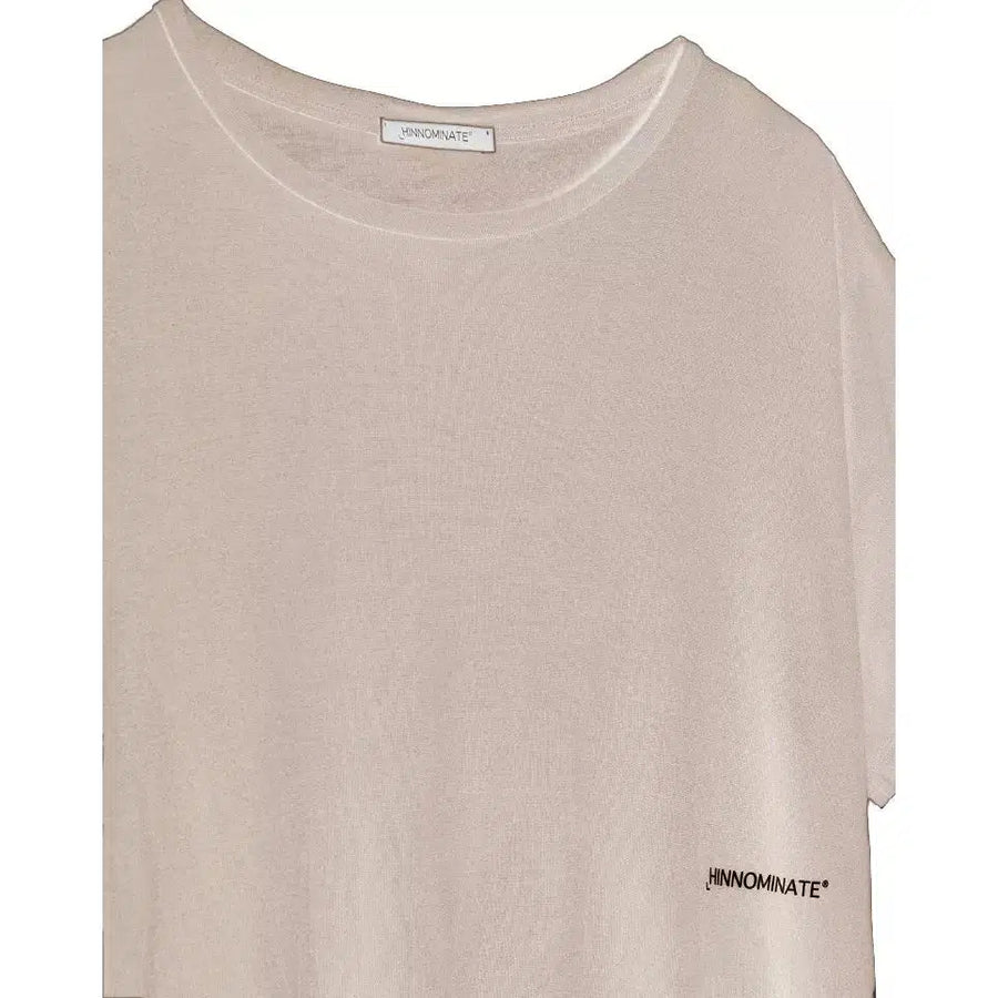 Hinnominate Elegant Oversized Modal Tee with Logo