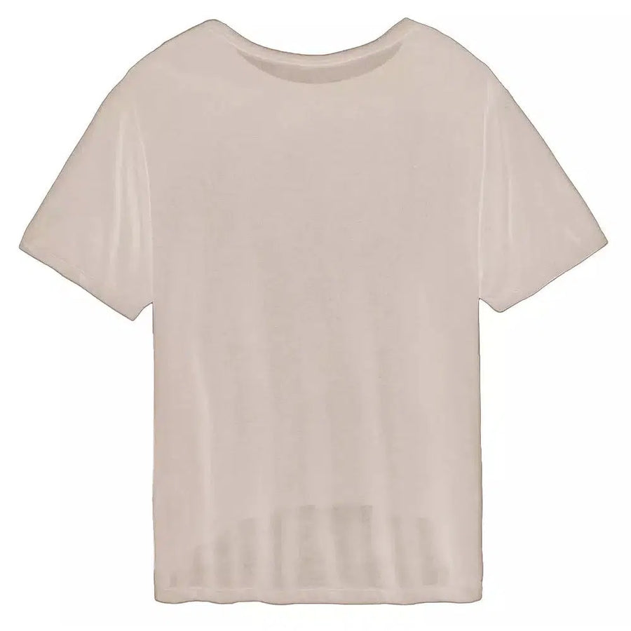 Hinnominate Elegant Oversized Modal Tee with Logo