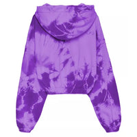 Hinnominate Elegant Purple Hooded Sweatshirt with Logo Print