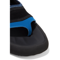 Off-White Chic Neoprene and Suede Sandals in Blue