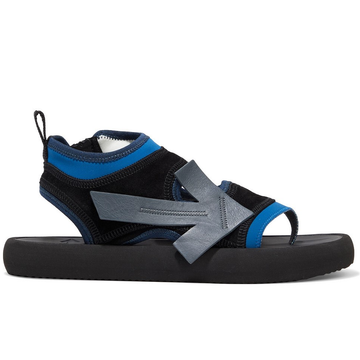 Off-White Blue Neoprene Women Sandal