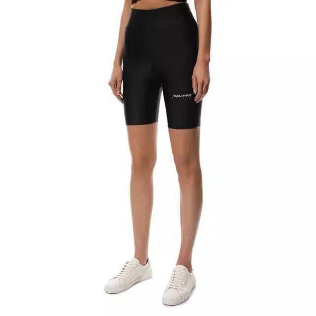 Hinnominate Chic Black Lycra Cycling Leggings