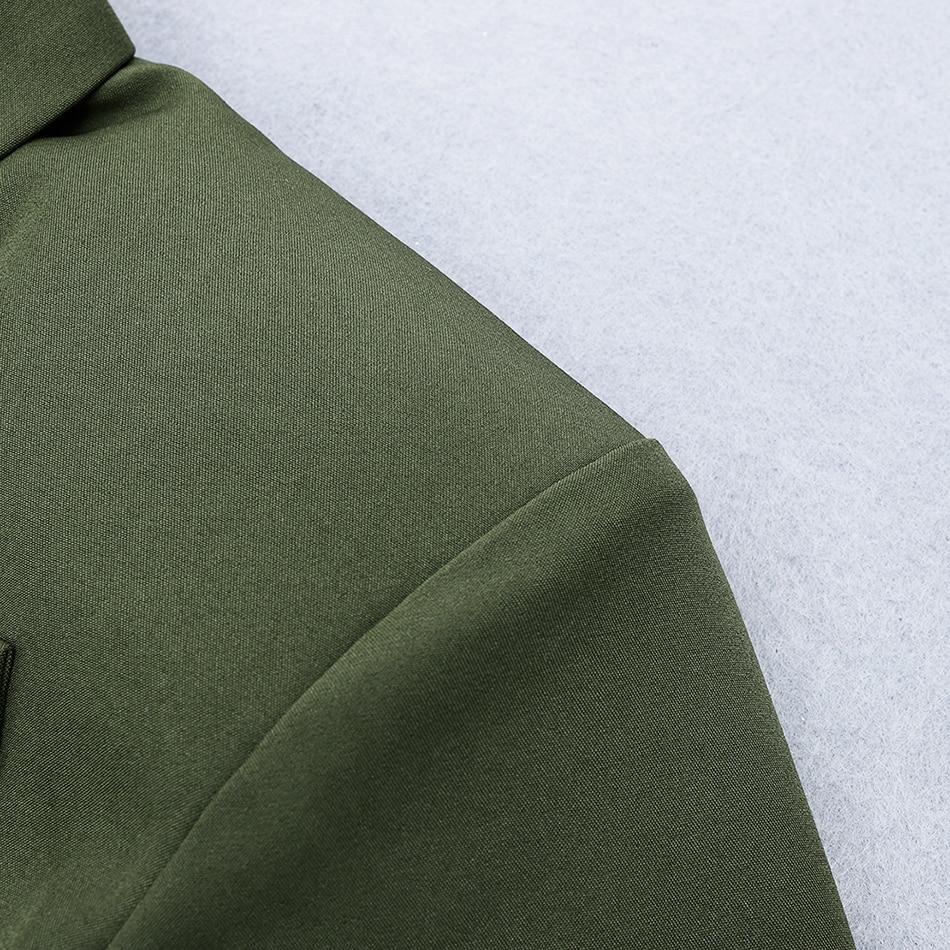 Robe Courte Verte Col Polo Boutonnages Poignets Style Oakland - Paris Deluxe